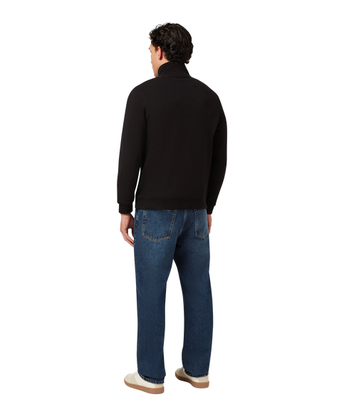 Belstaff Quarter Zip Sweatshirt - Black
