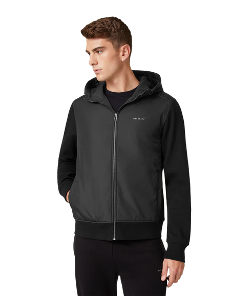 Alloy Zip Through Hoodie Black