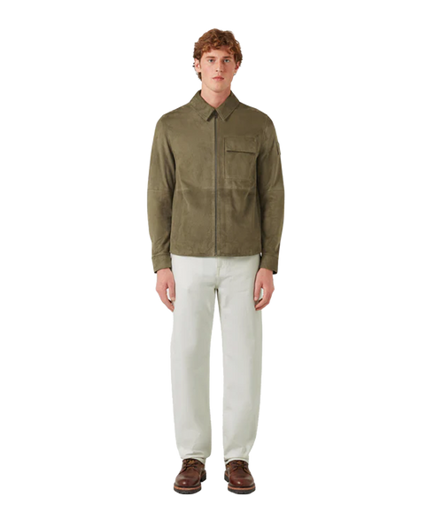 Frame Overshirt - Olive
