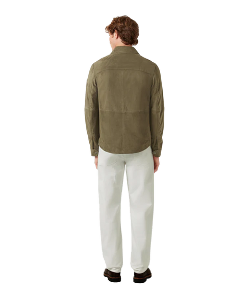 Frame Overshirt - Olive