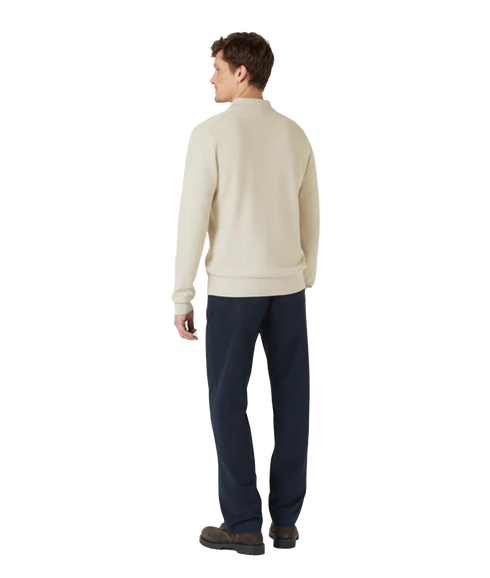 Drift Knitted Polo - Beige