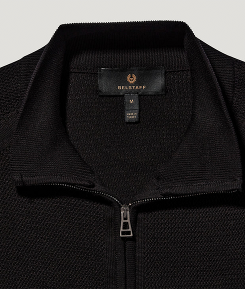 Guide Quarter Zip Jumper - Black