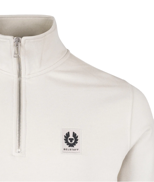 Belstaff Quarter Zip Sweats - Beige
