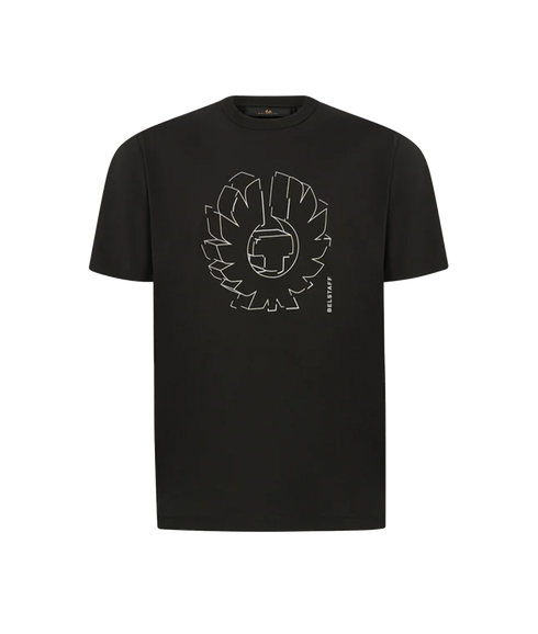 Deconstucted Phoenix Graphic T-Shirt - Black