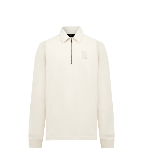 Curator Collared Sweatshirt - Silver Birch