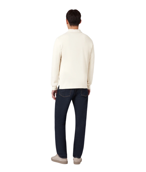Curator Collared Sweatshirt - Silver Birch