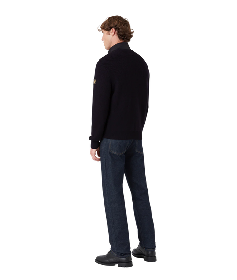 Circuiteer Cardigan Dark Ink