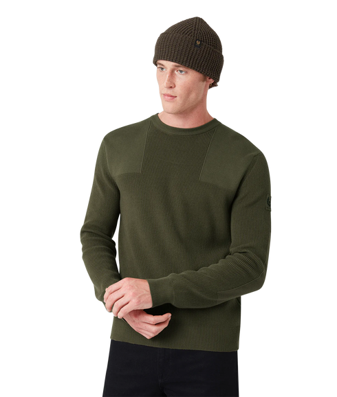 Commander Crewneck Jumper True Olive