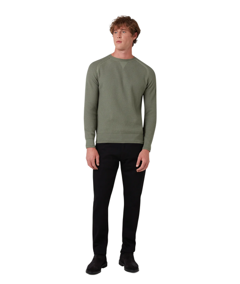 Guide Crewneck Jumper Sage Green