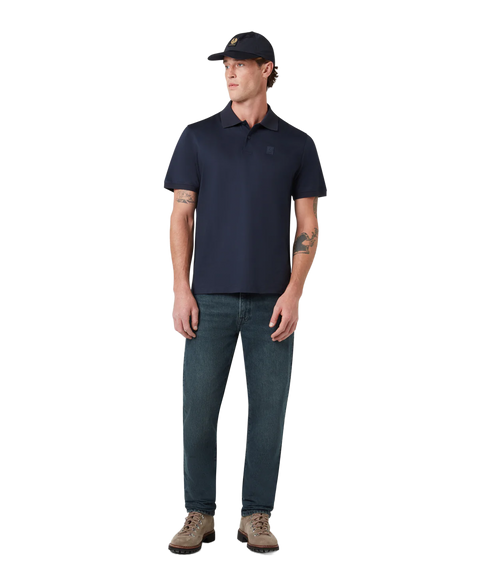 Steel Polo Dark Ink