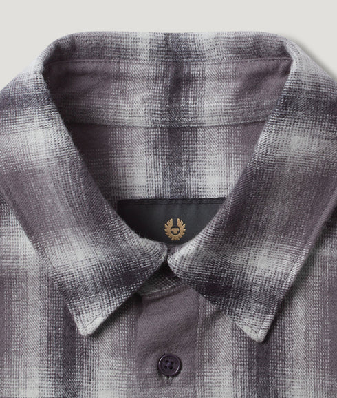 Outpost Flannel Shirt Black/Tornado Grey/Cement Grey