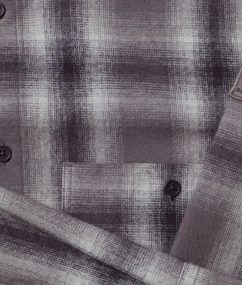Outpost Flannel Shirt Black/Tornado Grey/Cement Grey