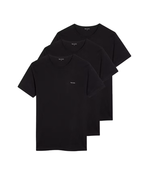 T Shirt 3 Pack - Black