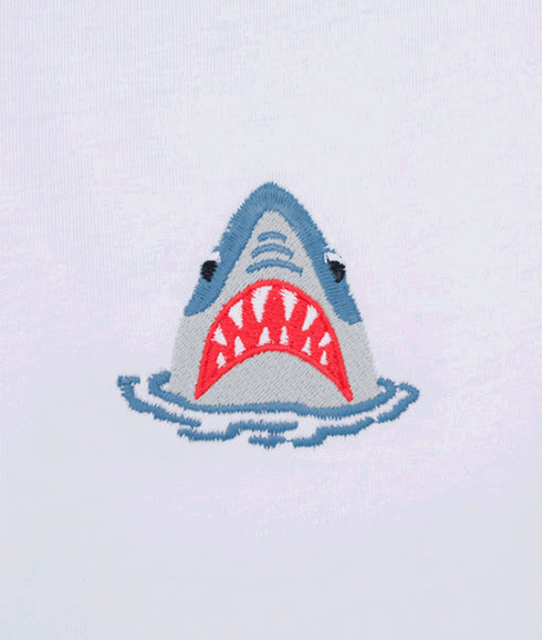 Shark Tee - White