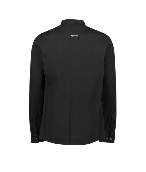 Lesli Micro Waffle Shirt - Navy