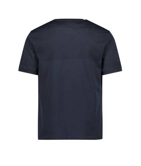 Lacer Micro Stitch Split T-Shirt ? Navy