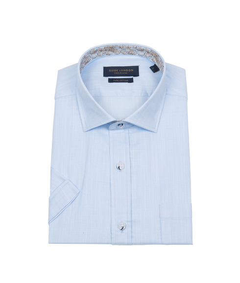 Plain Shirt - Blue