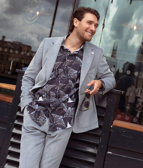 Corduroy Jacket - Blue