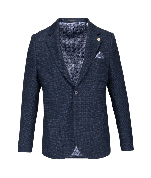 Modern Cut Jacket - Navy