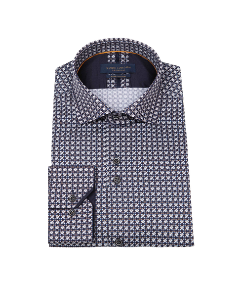 Geometric Cotton Shirt - Multi