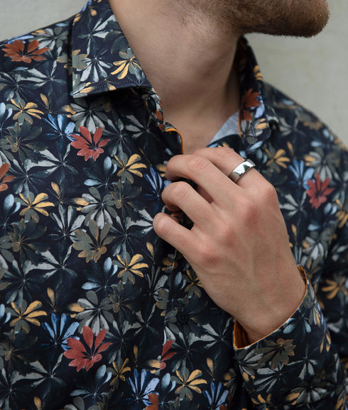 Long Sleeve Leafy Shirt - Multi