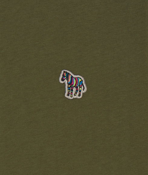 Organic Cotton Zebra Logo T-Shirt - Green