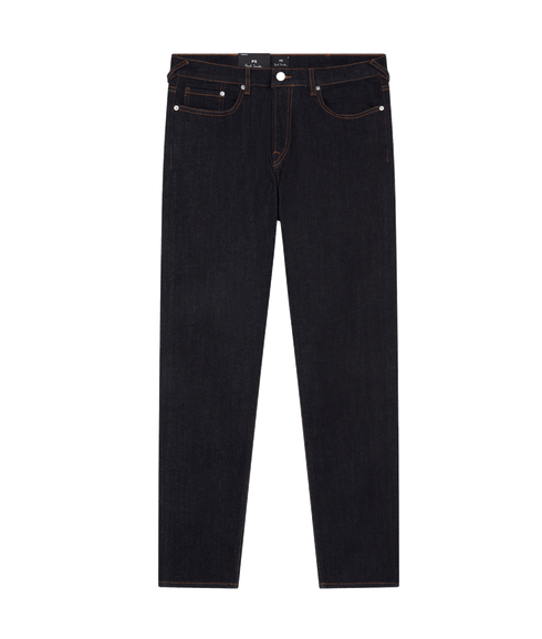 Tapered Leg Jeans - Navy