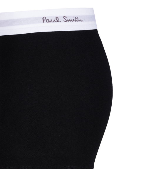 Trunk 3Pk White Band - Black