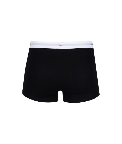 Trunk 3Pk White Band - Black
