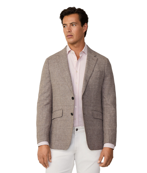 Tan Linen Gchk - Tan Brown