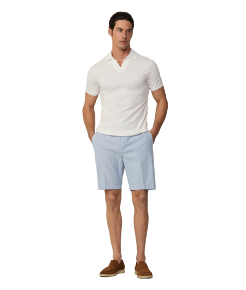 Johnny Cllr Jsy Polo - Off White