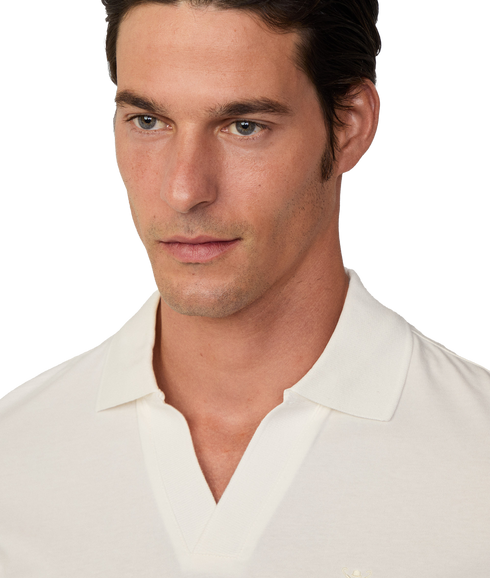 Johnny Cllr Jsy Polo - Off White