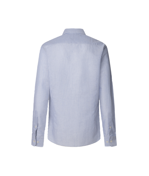 Linen Bengel Stripe - Sky Blue
