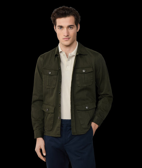 Gmd 4 Pkt Overshirt - Hunter Green