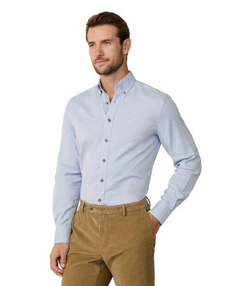 Flannel Multi Trim - Sky Blue
