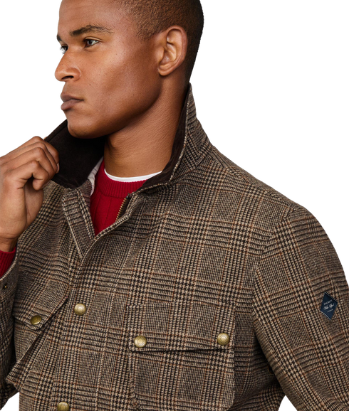 Country Velo Jkt - Camel Brown