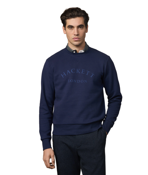 Heritage Ess Aw Crew - Ink Blue