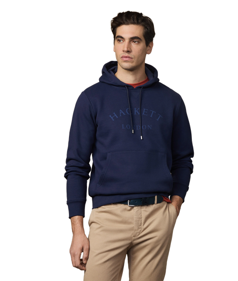Heritage Ess Aw Hoody - Ink Blue