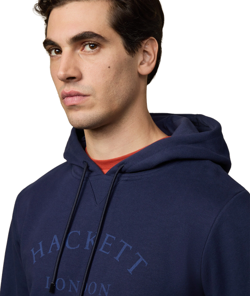 Heritage Ess Aw Hoody - Ink Blue