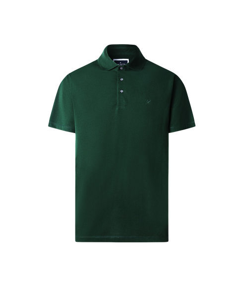 Pima Cotton Polo - Forest Green