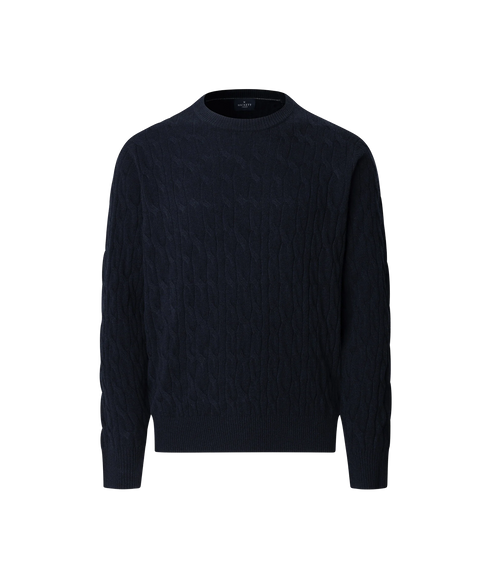Lw Cable Crew - Midnight Blue