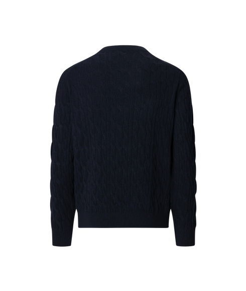 Lw Cable Crew - Midnight Blue