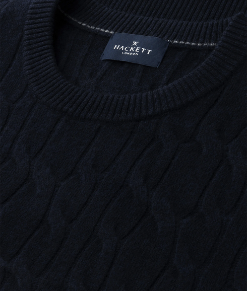 Lw Cable Crew - Midnight Blue
