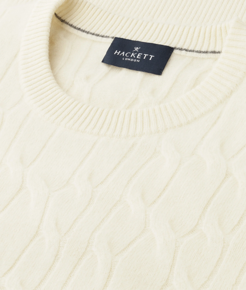 Lw Cable Crew - Off White