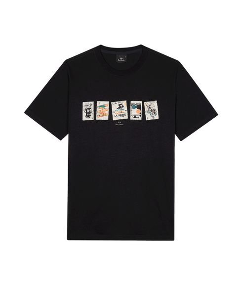 Stamps T-Shirt - Black
