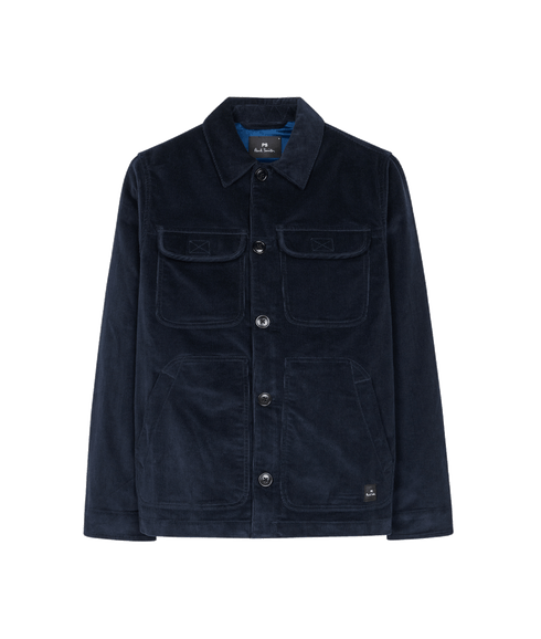 Corded Jacket - Navy