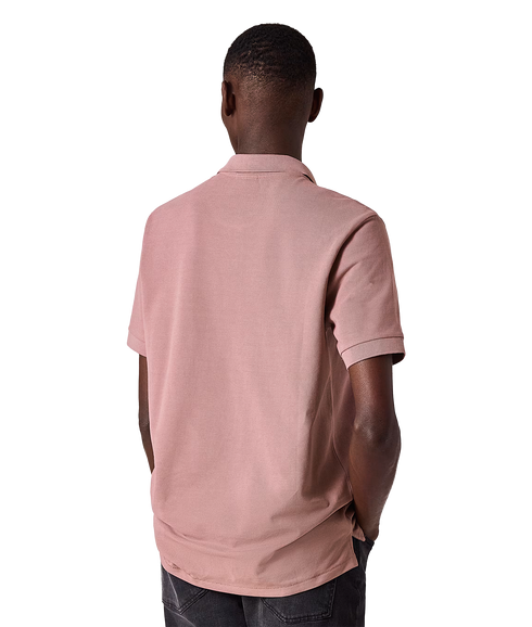 Reg Fit Ss Polo Shirt Zebra - Mauve