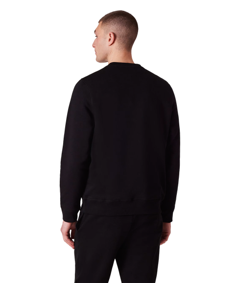 Reg Fit Sweatshirt Skull Square - Black