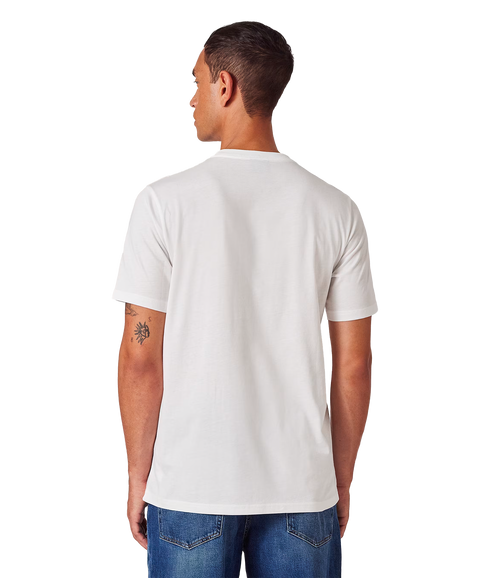 Reg Fit T Shirt Animal Spray Cans - White