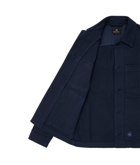 4 Pocket Jkt - Very Dark Navy